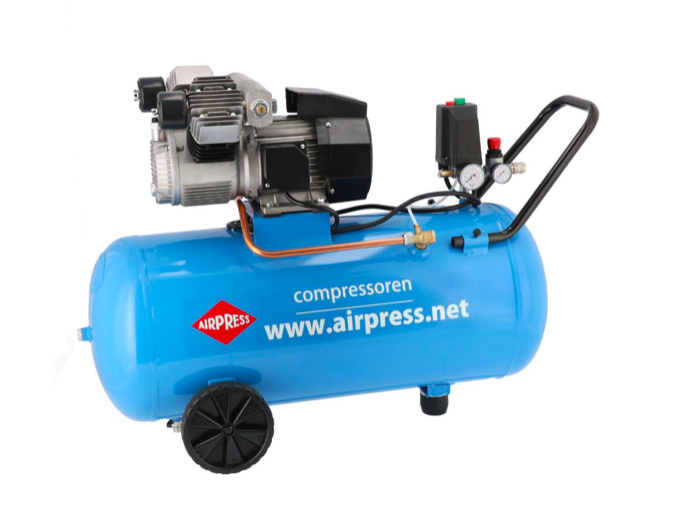 maat Biscuit Volg ons Airpress Compressor KM 100-350 10 bar 2.5 pk 280 l/min 100 l -  spijkerspecialist.nl