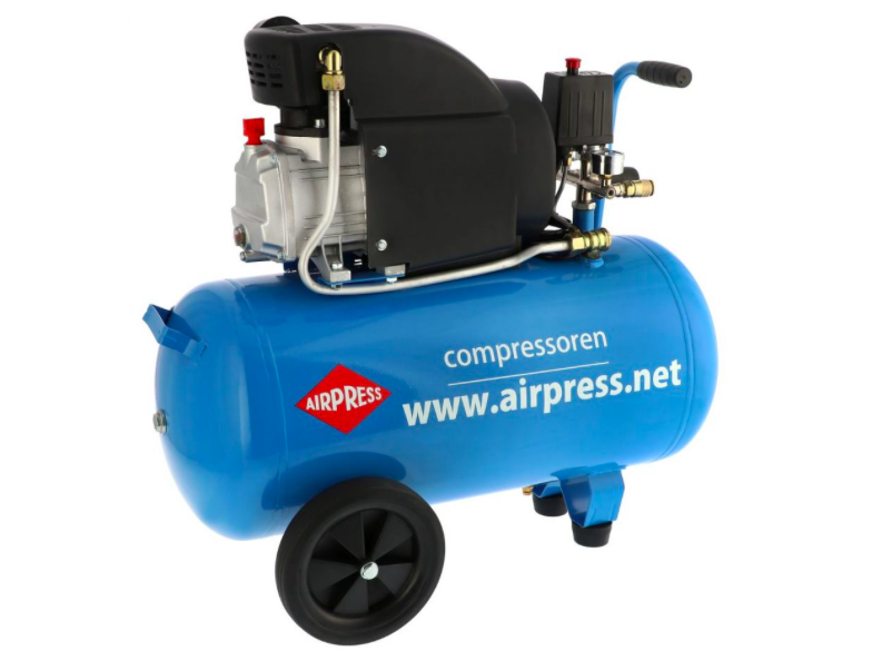 Valkuilen Brullen Vriendin Airpress Compressor HL 325-50 8 bar 2.5 pk 195 l/min 50 l -  spijkerspecialist.nl