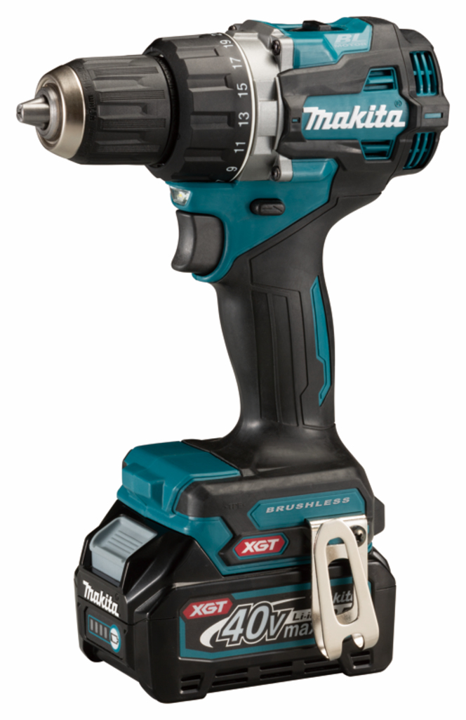 Makita DF002GD201 40 V 2,5 Ah accu (2 st), lader, in Mbox -