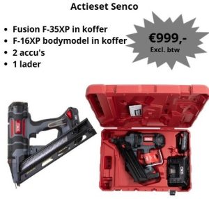 Actieset Senco fusion F-35XP en F-16XP